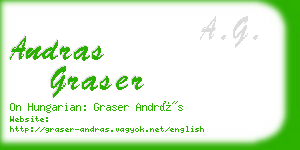 andras graser business card